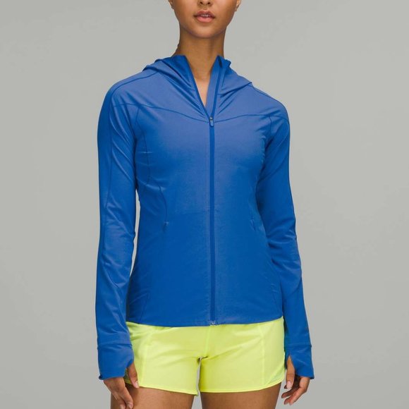 lululemon athletica Jackets & Blazers - NWT Lululemon Mist Over Windbreaker, Sz 6, Blazer Blue Tone